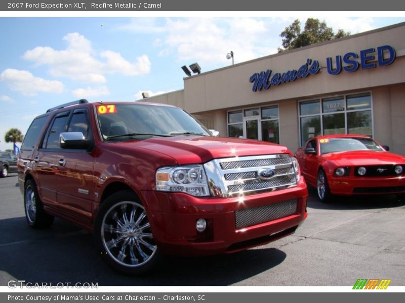 Redfire Metallic / Camel 2007 Ford Expedition XLT