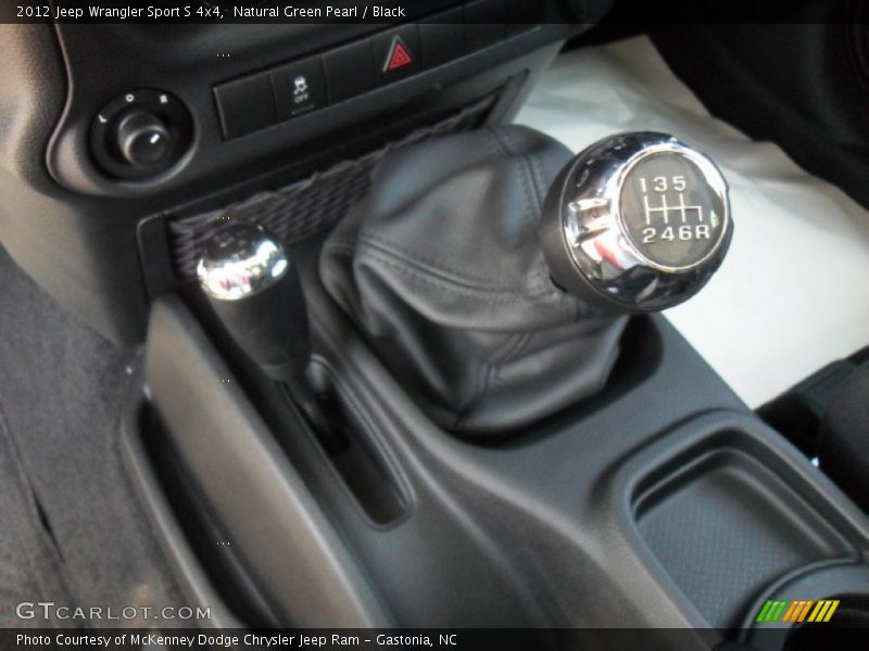  2012 Wrangler Sport S 4x4 5 Speed Automatic Shifter