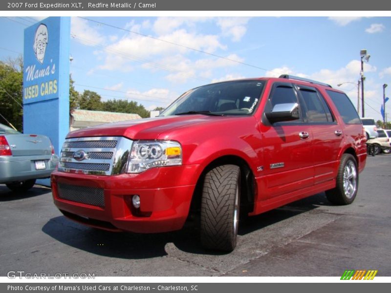 Redfire Metallic / Camel 2007 Ford Expedition XLT