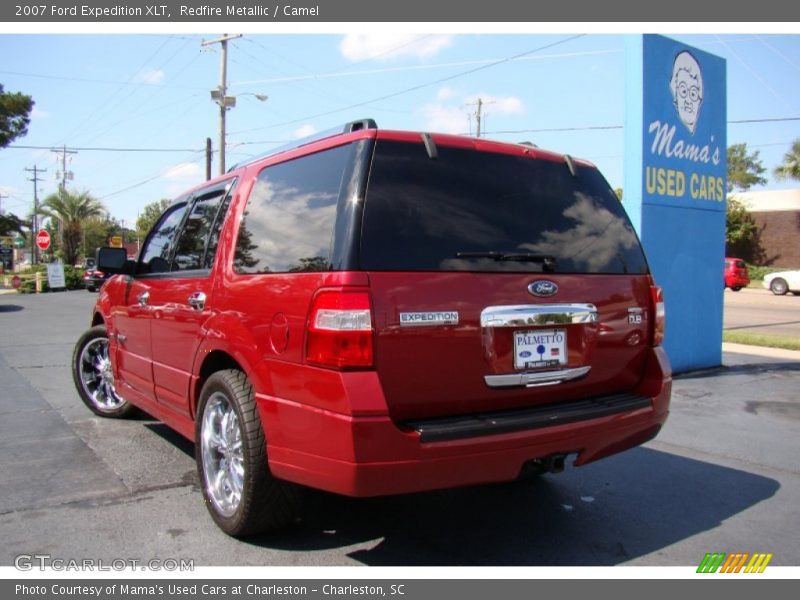 Redfire Metallic / Camel 2007 Ford Expedition XLT