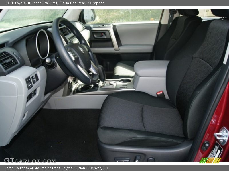 Salsa Red Pearl / Graphite 2011 Toyota 4Runner Trail 4x4