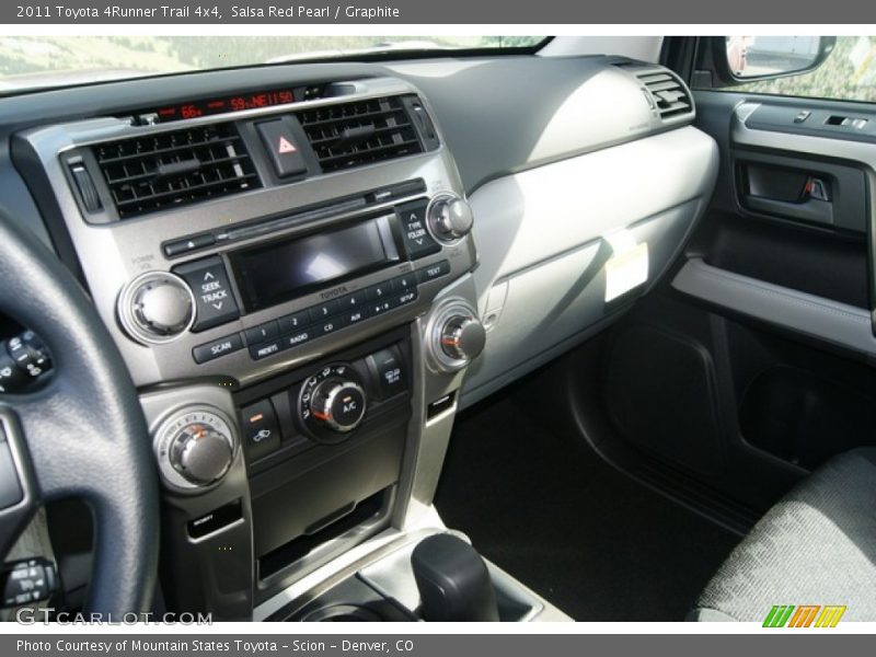 Salsa Red Pearl / Graphite 2011 Toyota 4Runner Trail 4x4