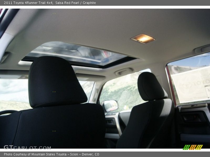 Salsa Red Pearl / Graphite 2011 Toyota 4Runner Trail 4x4