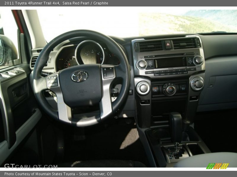 Salsa Red Pearl / Graphite 2011 Toyota 4Runner Trail 4x4