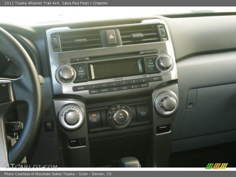 Salsa Red Pearl / Graphite 2011 Toyota 4Runner Trail 4x4