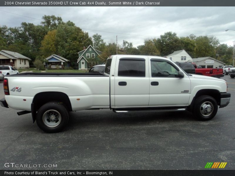 Summit White / Dark Charcoal 2004 Chevrolet Silverado 3500HD LT Crew Cab 4x4 Dually