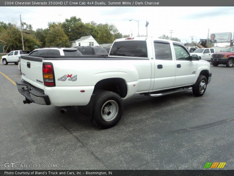 Summit White / Dark Charcoal 2004 Chevrolet Silverado 3500HD LT Crew Cab 4x4 Dually
