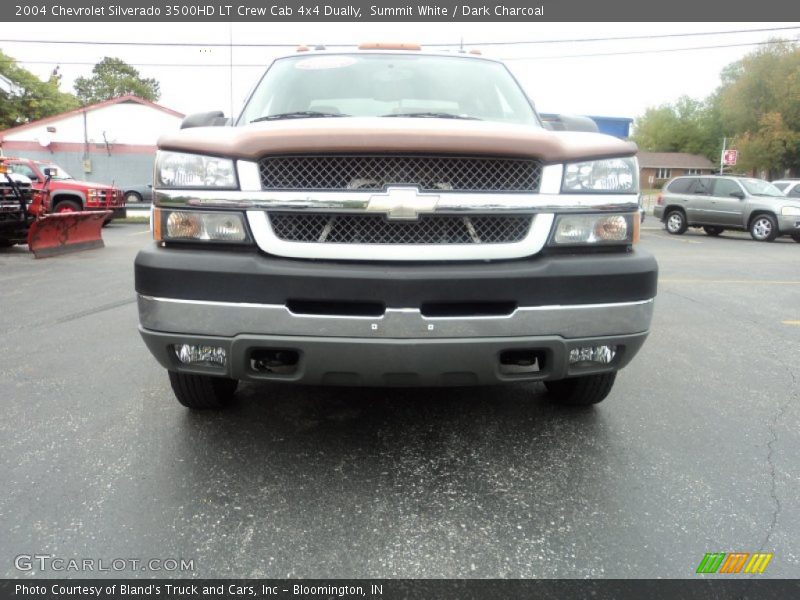 Summit White / Dark Charcoal 2004 Chevrolet Silverado 3500HD LT Crew Cab 4x4 Dually