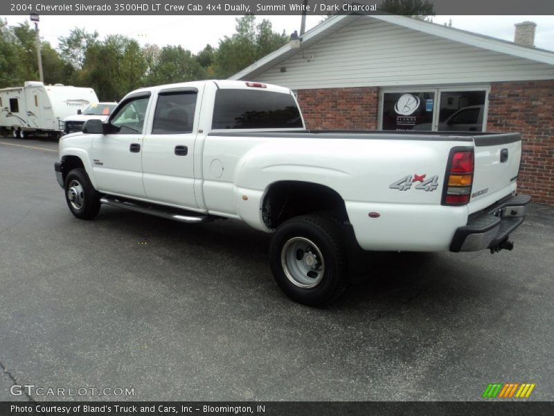 Summit White / Dark Charcoal 2004 Chevrolet Silverado 3500HD LT Crew Cab 4x4 Dually