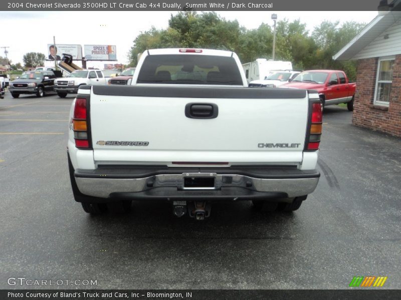 Summit White / Dark Charcoal 2004 Chevrolet Silverado 3500HD LT Crew Cab 4x4 Dually
