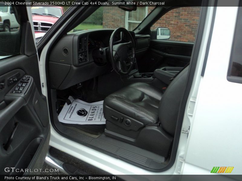 Summit White / Dark Charcoal 2004 Chevrolet Silverado 3500HD LT Crew Cab 4x4 Dually