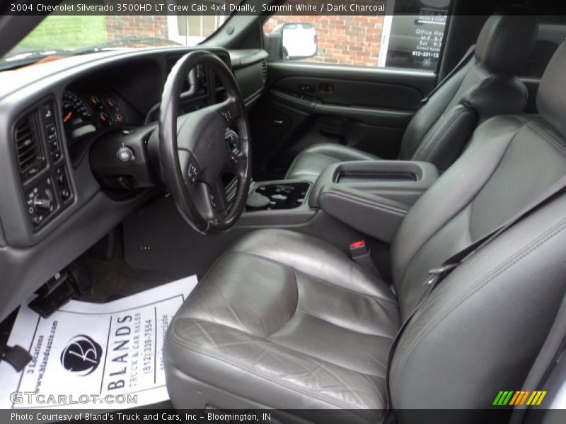 Summit White / Dark Charcoal 2004 Chevrolet Silverado 3500HD LT Crew Cab 4x4 Dually