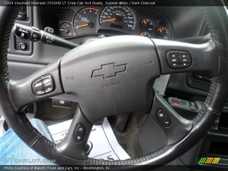 Summit White / Dark Charcoal 2004 Chevrolet Silverado 3500HD LT Crew Cab 4x4 Dually