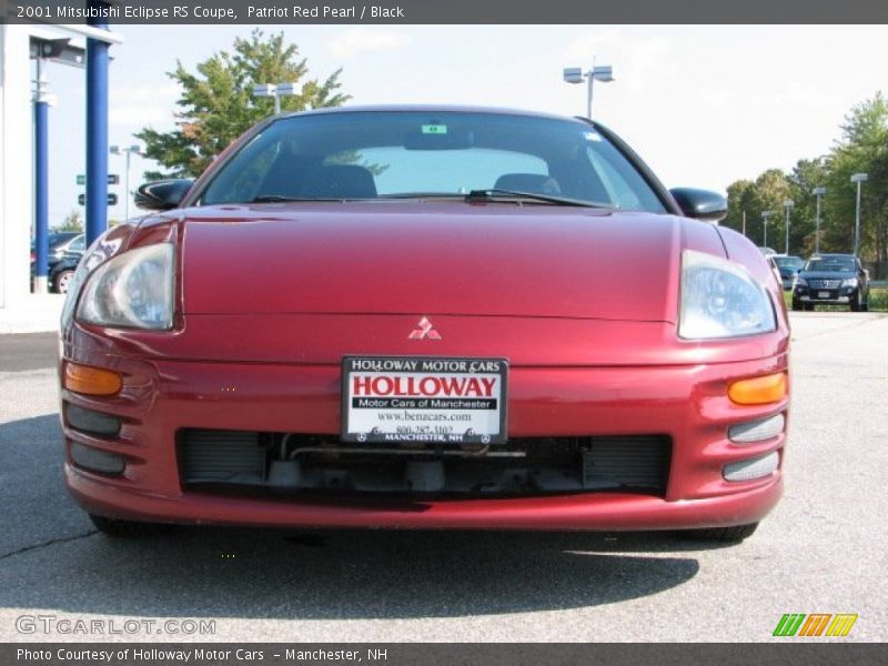 Patriot Red Pearl / Black 2001 Mitsubishi Eclipse RS Coupe