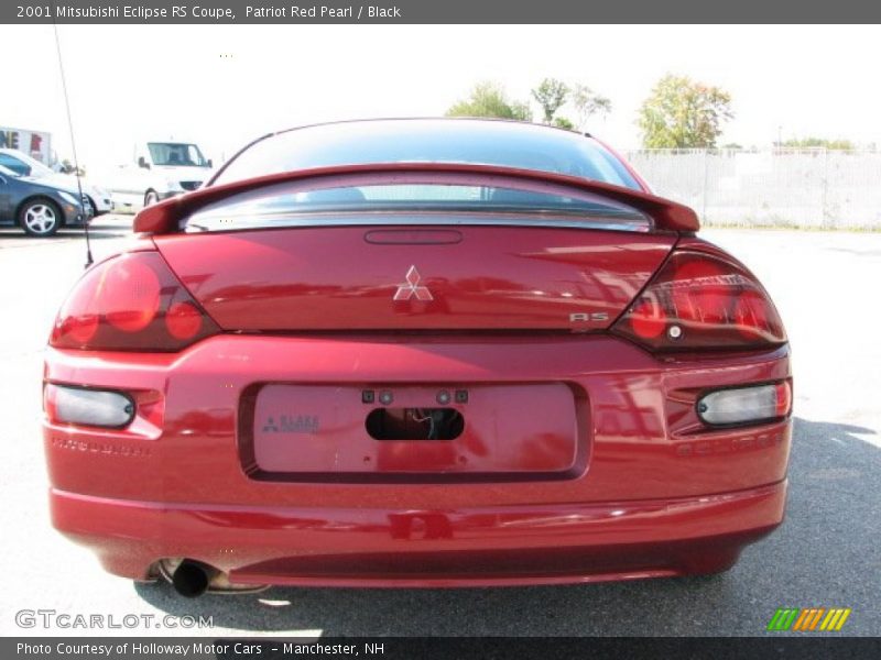 Patriot Red Pearl / Black 2001 Mitsubishi Eclipse RS Coupe
