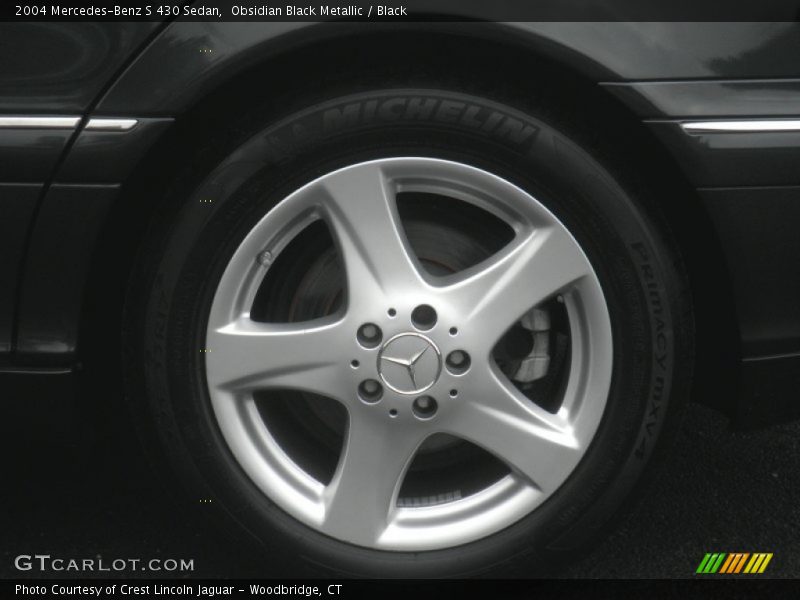 Obsidian Black Metallic / Black 2004 Mercedes-Benz S 430 Sedan