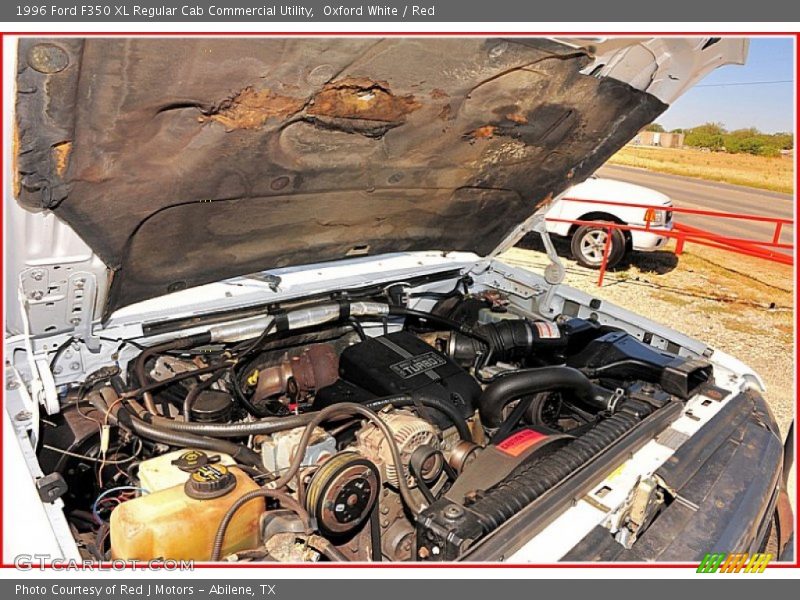  1996 F350 XL Regular Cab Commercial Utility Engine - 7.3 Liter OHV 16-Valve Turbo-Diesel V8