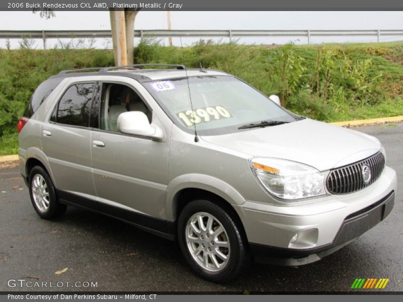 Platinum Metallic / Gray 2006 Buick Rendezvous CXL AWD