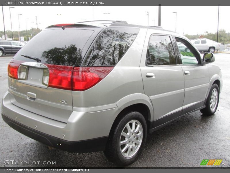 Platinum Metallic / Gray 2006 Buick Rendezvous CXL AWD