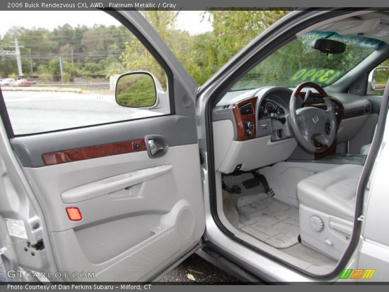 Platinum Metallic / Gray 2006 Buick Rendezvous CXL AWD