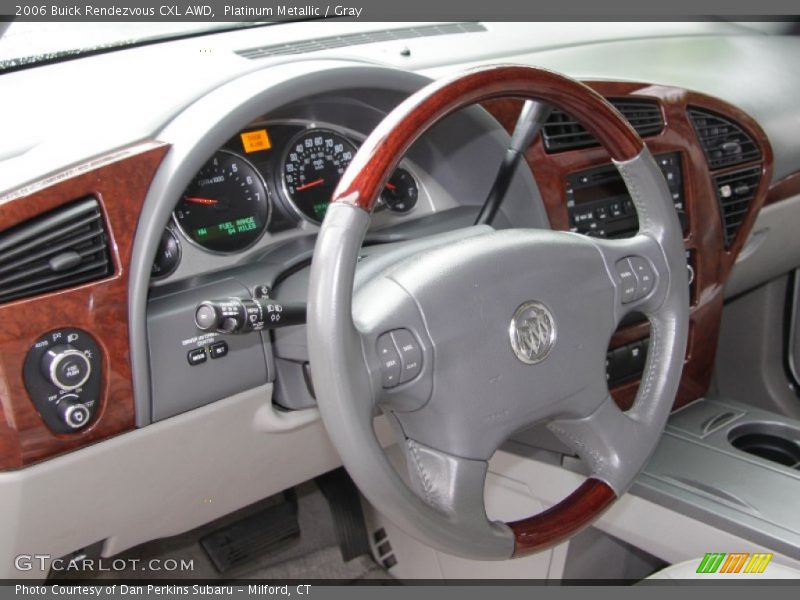 Platinum Metallic / Gray 2006 Buick Rendezvous CXL AWD