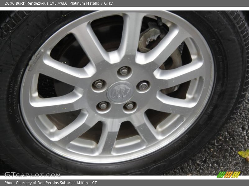 Platinum Metallic / Gray 2006 Buick Rendezvous CXL AWD