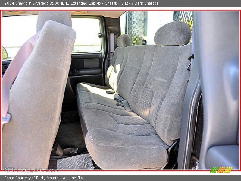 Black / Dark Charcoal 2004 Chevrolet Silverado 3500HD LS Extended Cab 4x4 Chassis
