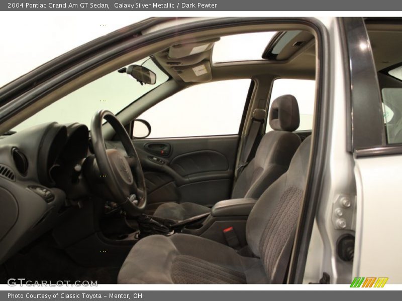 Galaxy Silver Metallic / Dark Pewter 2004 Pontiac Grand Am GT Sedan