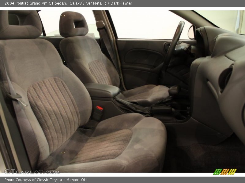 Galaxy Silver Metallic / Dark Pewter 2004 Pontiac Grand Am GT Sedan