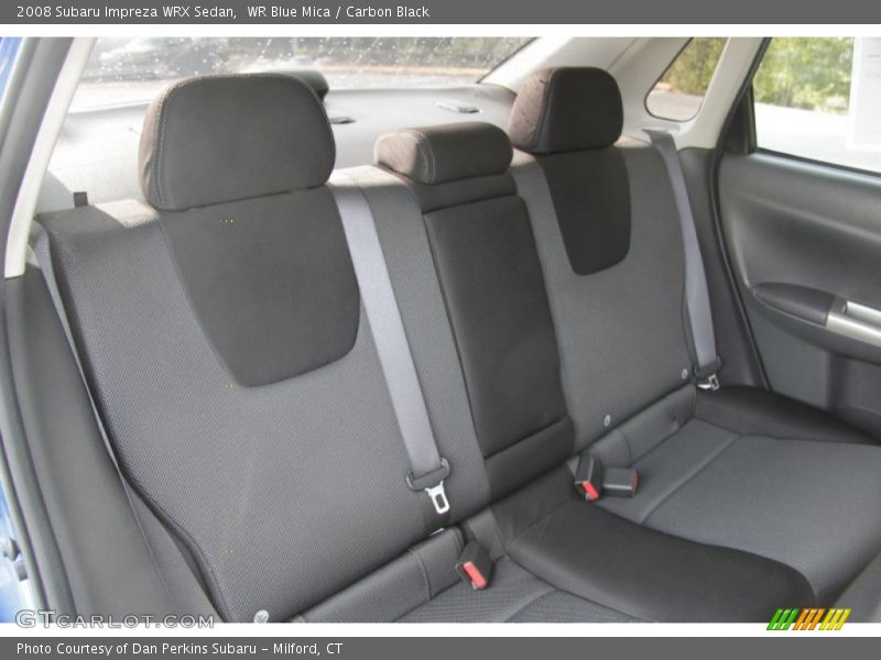  2008 Impreza WRX Sedan Carbon Black Interior