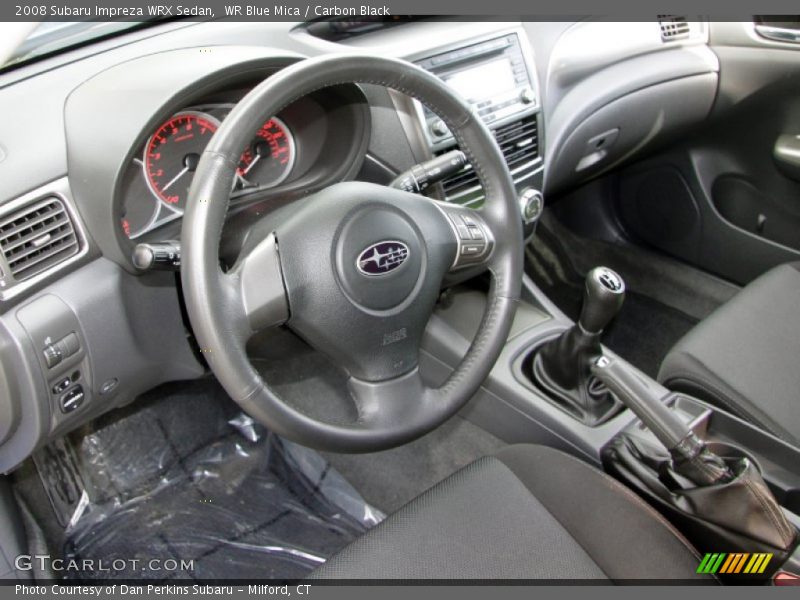 Dashboard of 2008 Impreza WRX Sedan