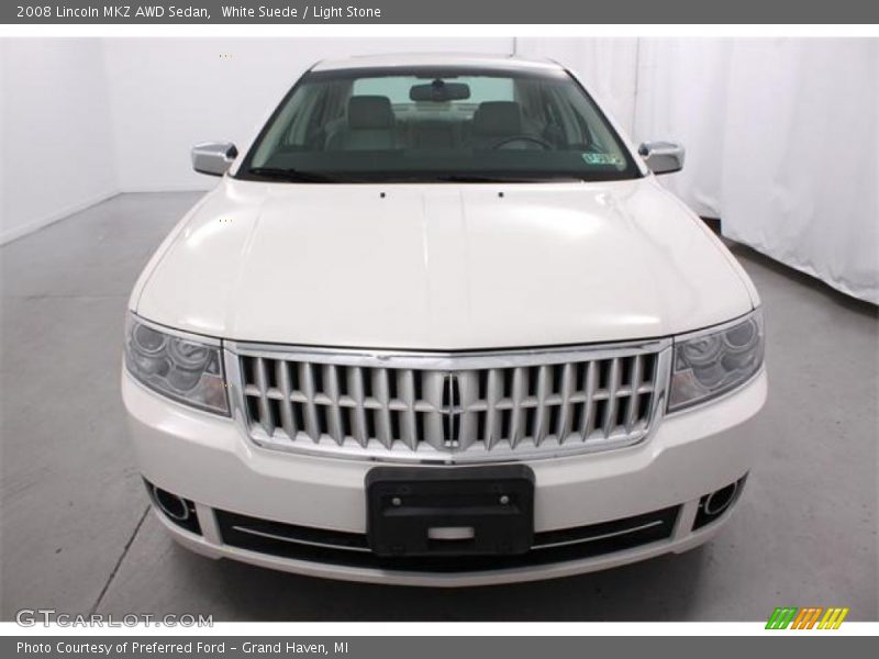 White Suede / Light Stone 2008 Lincoln MKZ AWD Sedan