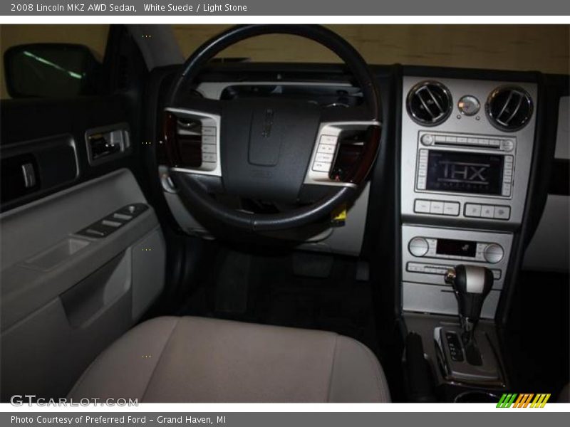 White Suede / Light Stone 2008 Lincoln MKZ AWD Sedan