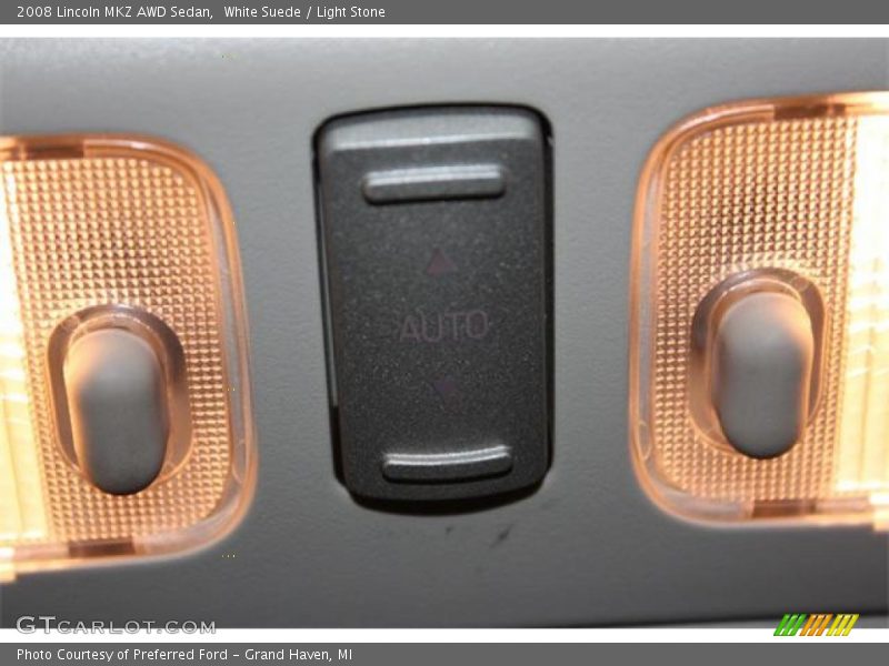 White Suede / Light Stone 2008 Lincoln MKZ AWD Sedan