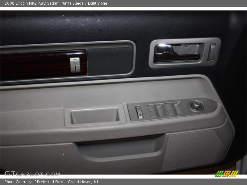 White Suede / Light Stone 2008 Lincoln MKZ AWD Sedan