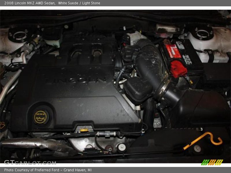 White Suede / Light Stone 2008 Lincoln MKZ AWD Sedan