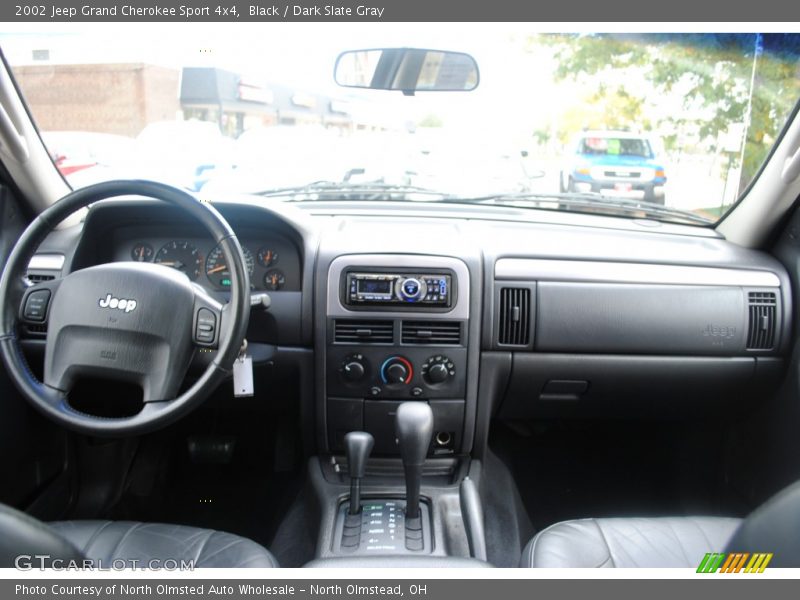 Black / Dark Slate Gray 2002 Jeep Grand Cherokee Sport 4x4