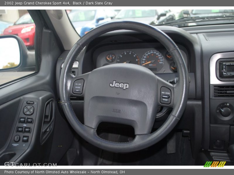 Black / Dark Slate Gray 2002 Jeep Grand Cherokee Sport 4x4