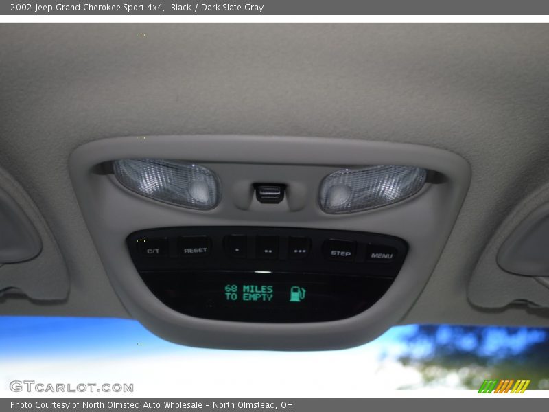 Black / Dark Slate Gray 2002 Jeep Grand Cherokee Sport 4x4