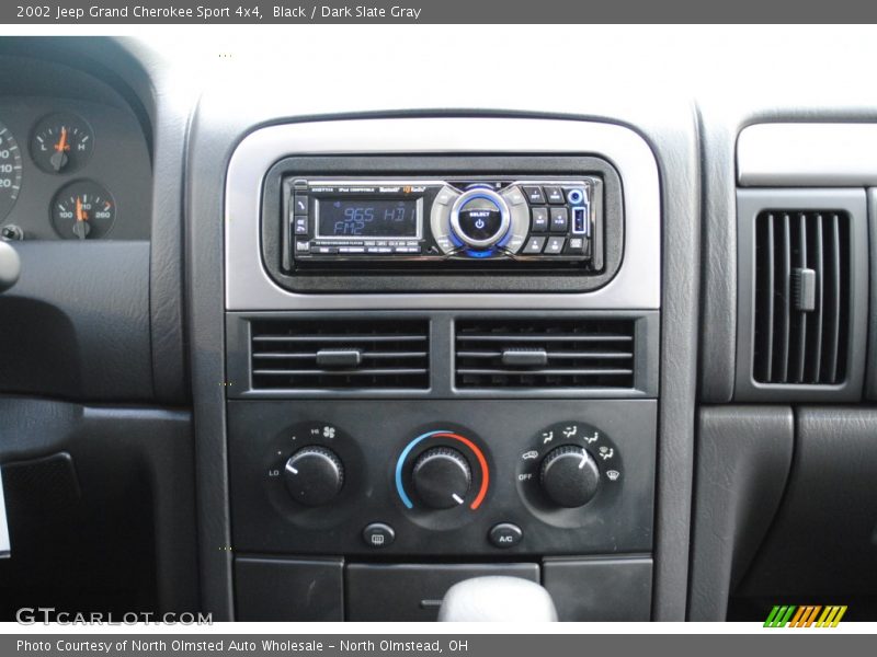 Black / Dark Slate Gray 2002 Jeep Grand Cherokee Sport 4x4