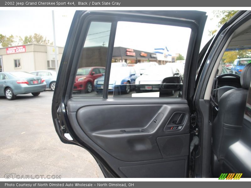 Black / Dark Slate Gray 2002 Jeep Grand Cherokee Sport 4x4