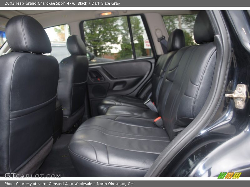 Black / Dark Slate Gray 2002 Jeep Grand Cherokee Sport 4x4