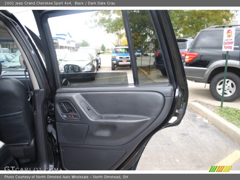 Black / Dark Slate Gray 2002 Jeep Grand Cherokee Sport 4x4
