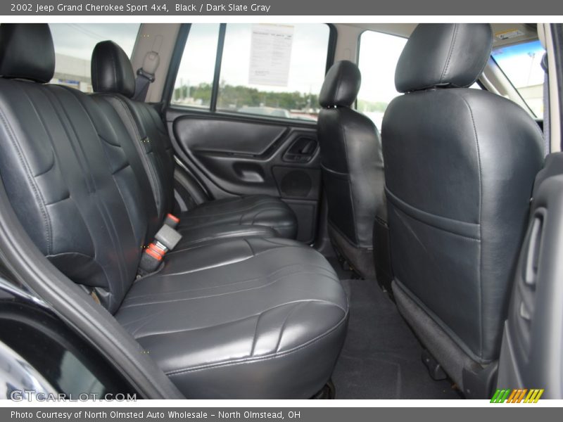 Black / Dark Slate Gray 2002 Jeep Grand Cherokee Sport 4x4