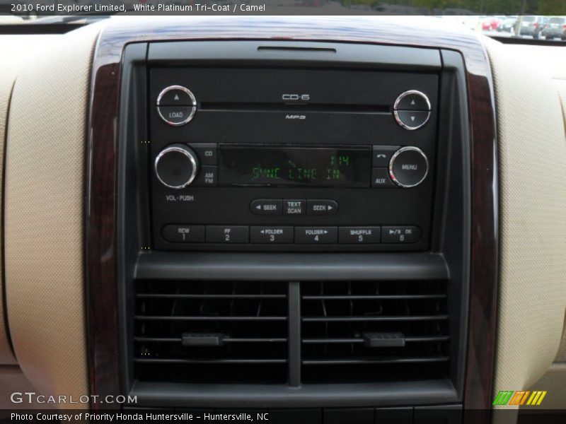 Audio System of 2010 Explorer Limited