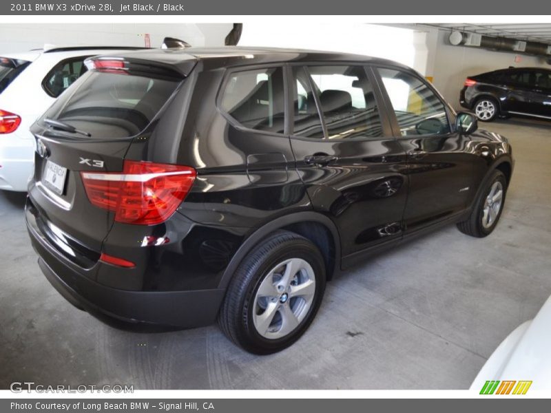 Jet Black / Black 2011 BMW X3 xDrive 28i