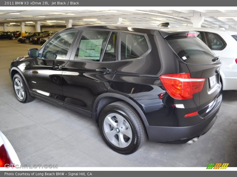 Jet Black / Black 2011 BMW X3 xDrive 28i