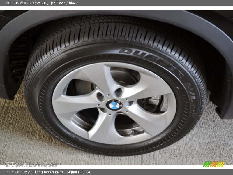Jet Black / Black 2011 BMW X3 xDrive 28i