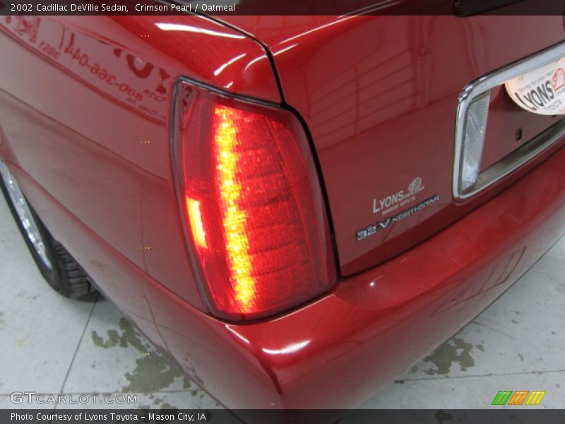 Crimson Pearl / Oatmeal 2002 Cadillac DeVille Sedan