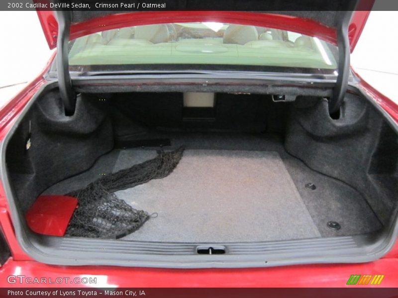 Crimson Pearl / Oatmeal 2002 Cadillac DeVille Sedan